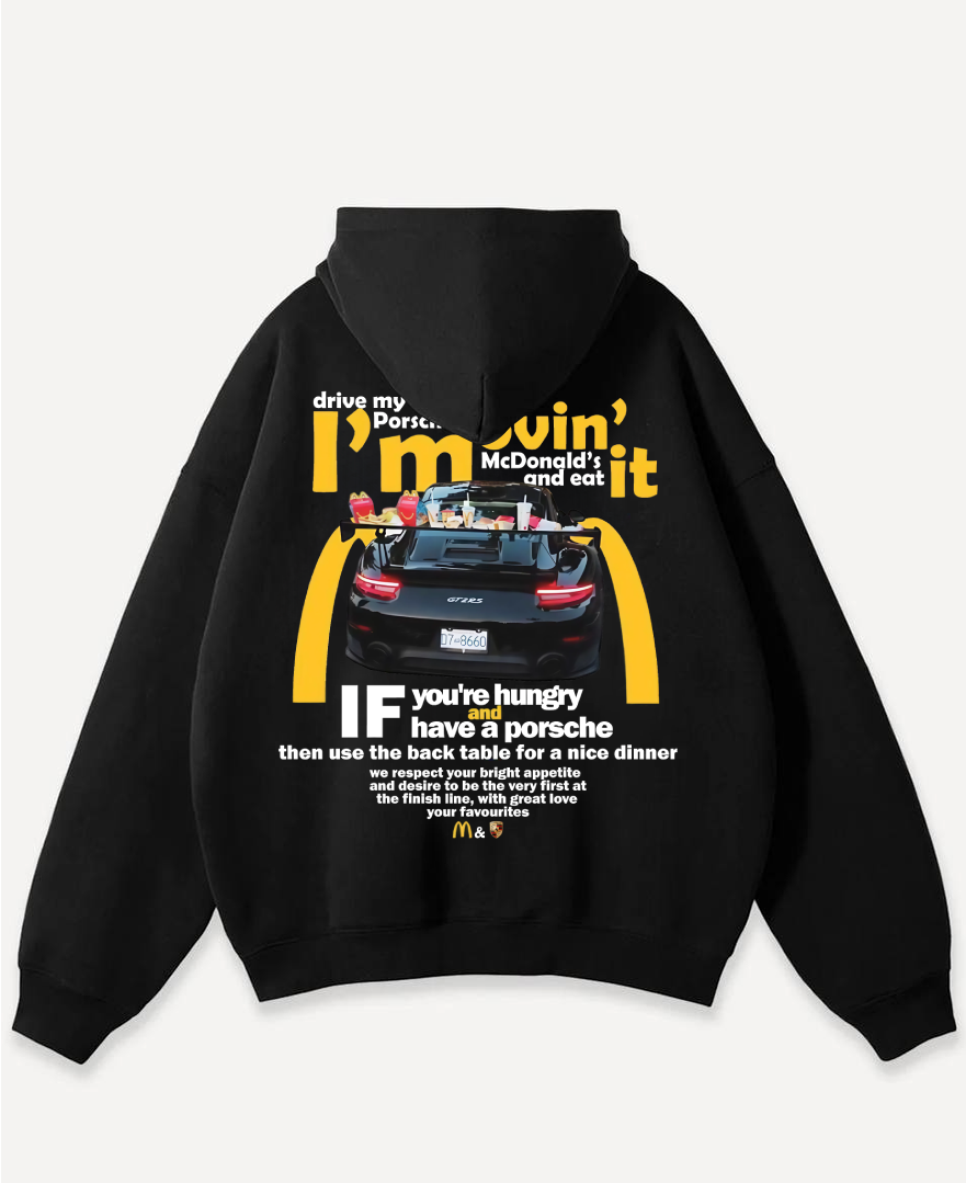 Porsche 911 GT3 RS x McDonald's T-Shirt, Hoodie, Sweatshirt