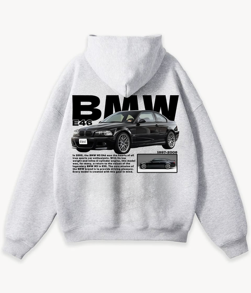 BMW E46 Hoodie, T-Shirt, Sweatshirt