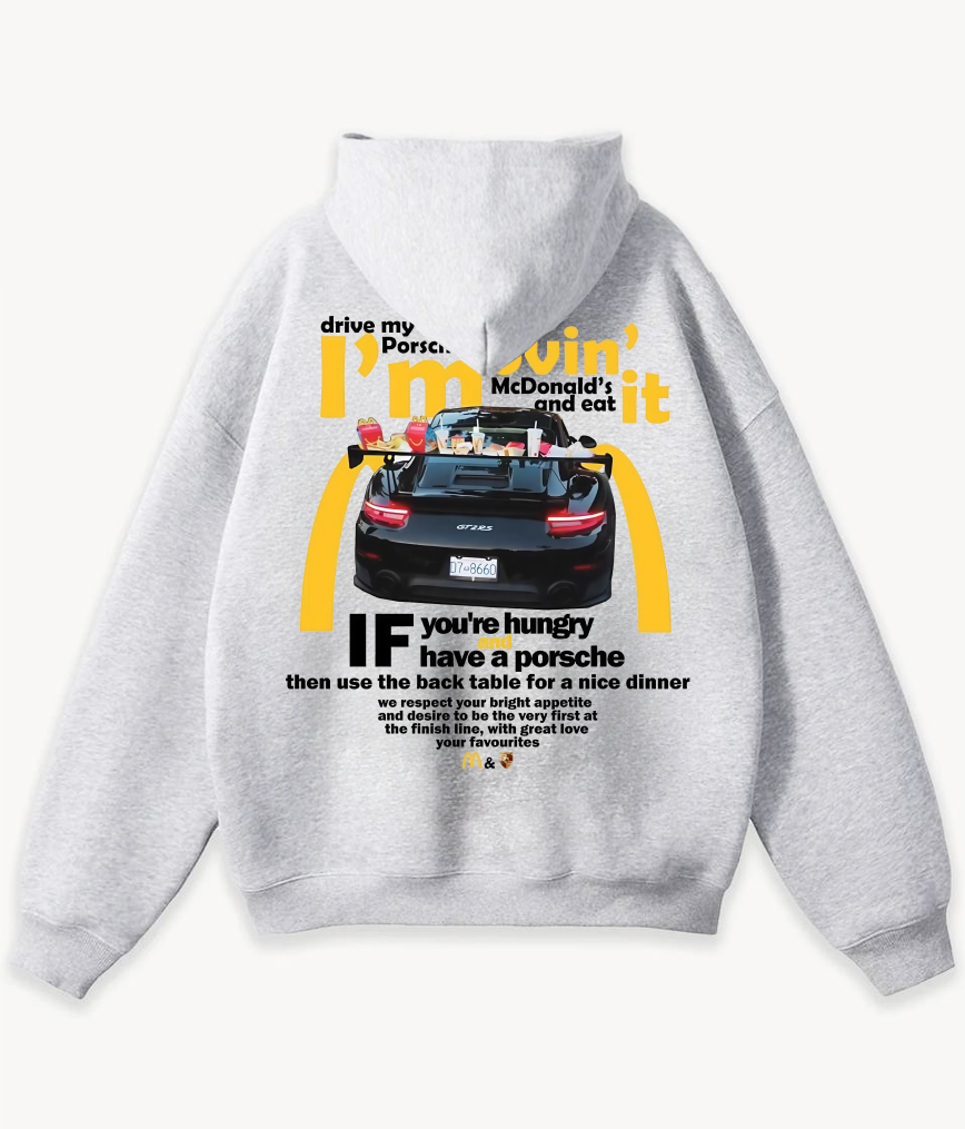 Porsche 911 GT3 RS x McDonald's T-Shirt, Hoodie, Sweatshirt